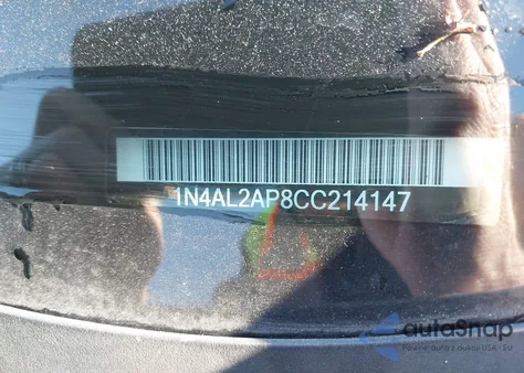2012 Nissan Altima 2.5 S from USA, damaged, VIN 1N4AL2AP8CC214147